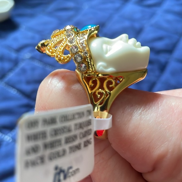 NWT Egyptian styled fashion ring from JTV - Picture 2 of 4